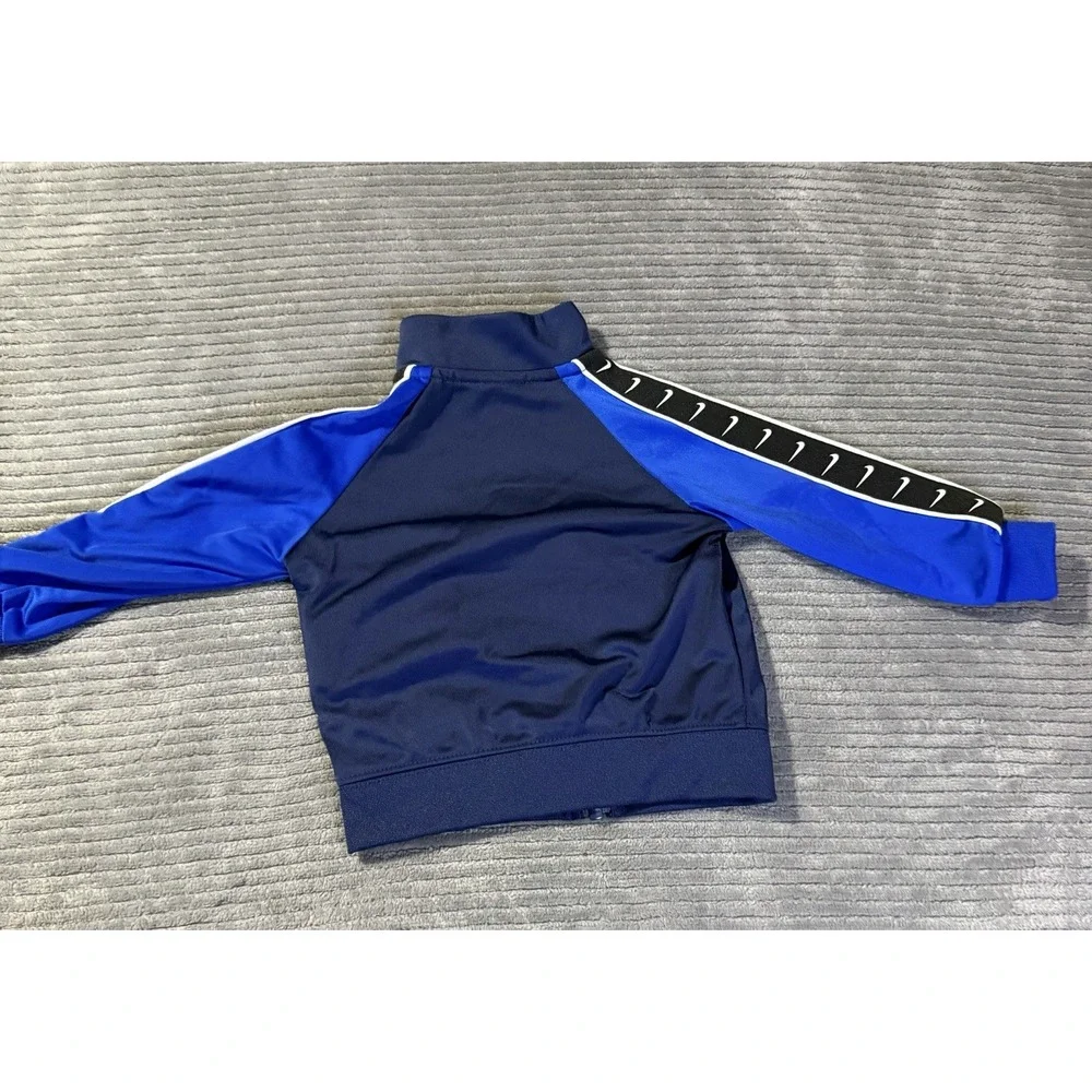 Baby Boys Nike Tape Tracksuit Age 12 Months Navy Blue Poly